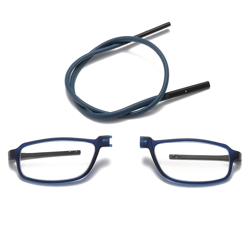 DML Ultralight Reading Men Women Glasses Hanging Stretch Anti-fatigue Presbyopia Unisex Glasses Diopter +1.5+3.5