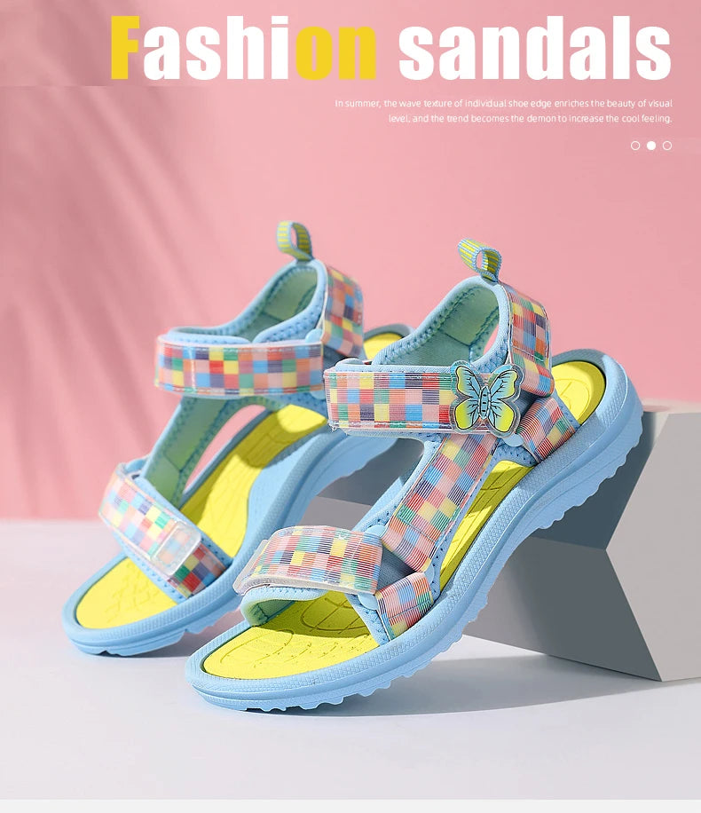 Summer Children Sandals Baby Girls Toddler Soft Non-Slip Shoes