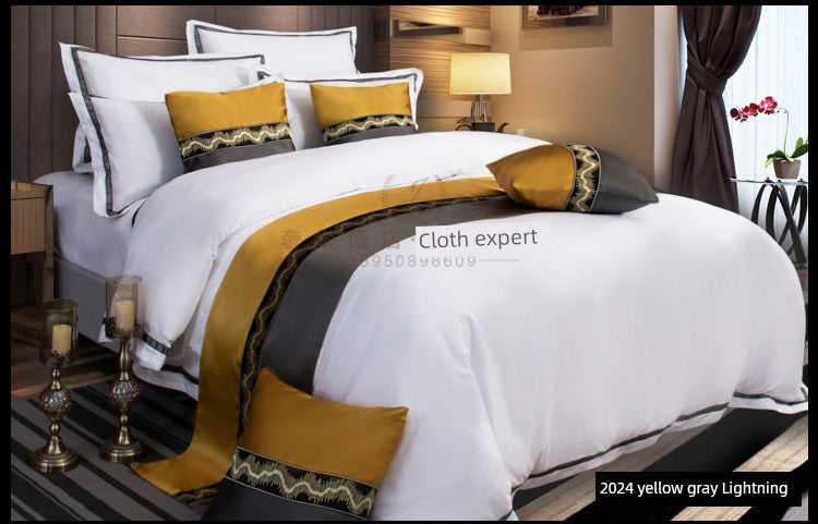 Luxury Hotel High End Bedding Spread Cover