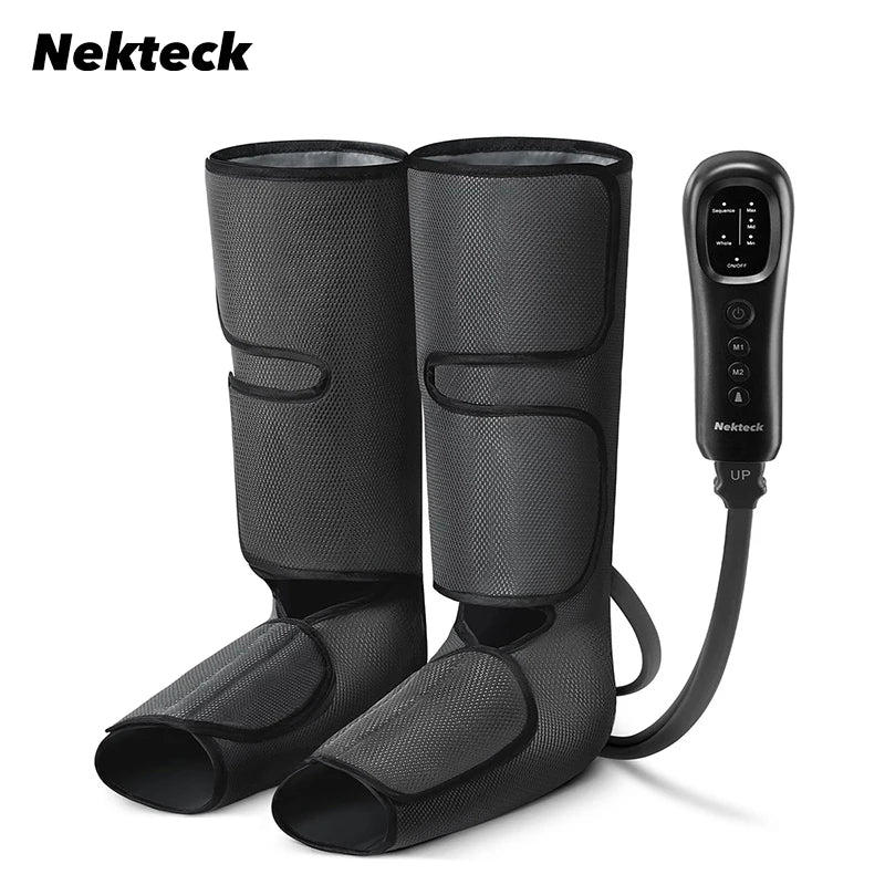 Leg Massager Air Compression Calf Wrap for Blood Circulation and Relaxation Lymphatic Drainage