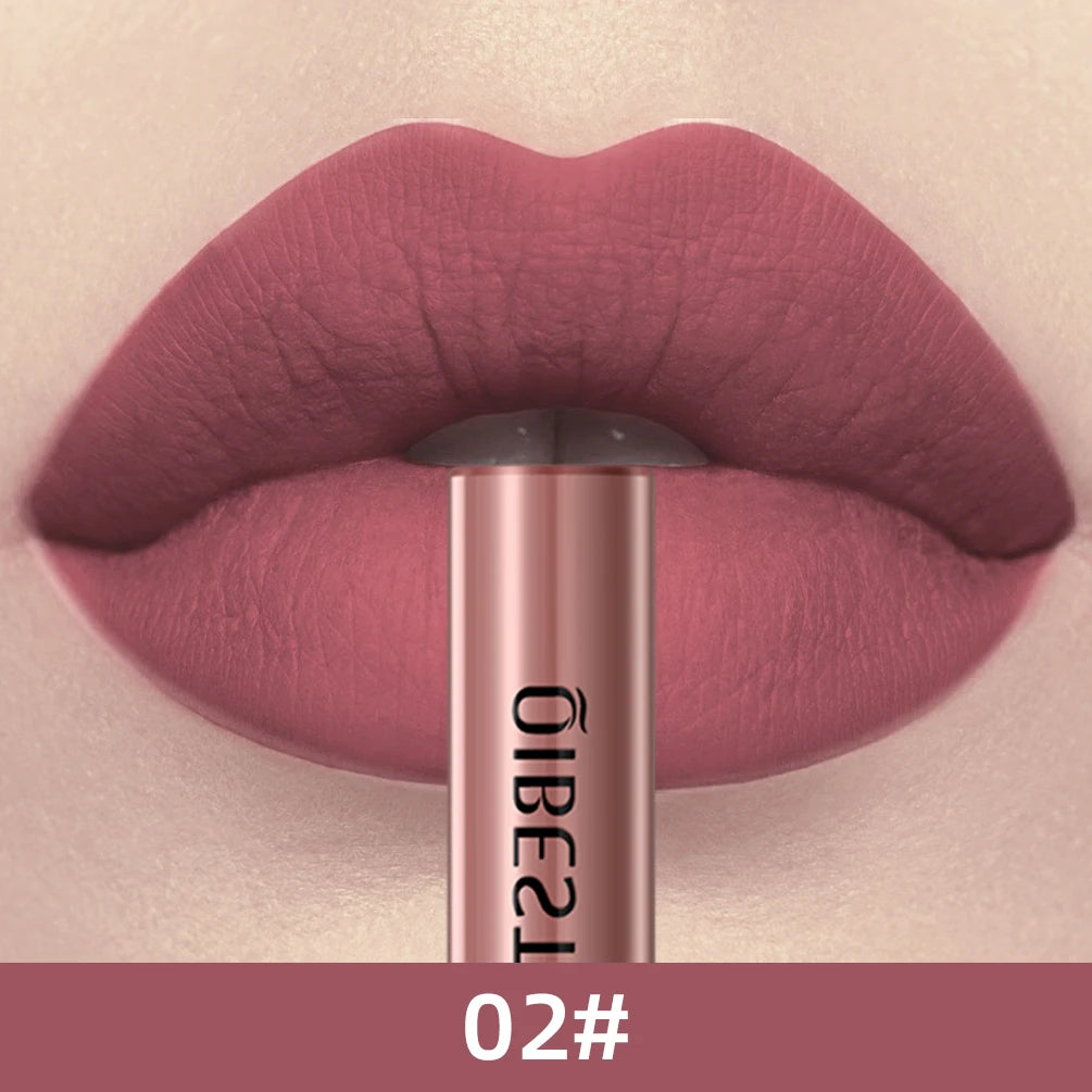 Matte Liquid Lipstick Waterproof Long Lasting Lip Gloss Velvet Mate Nude Red