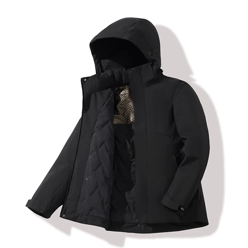 Unisex Winter Warm Water/windproof Fleece Jacket Hiking Climbing Trekking Skiing Rain Coat