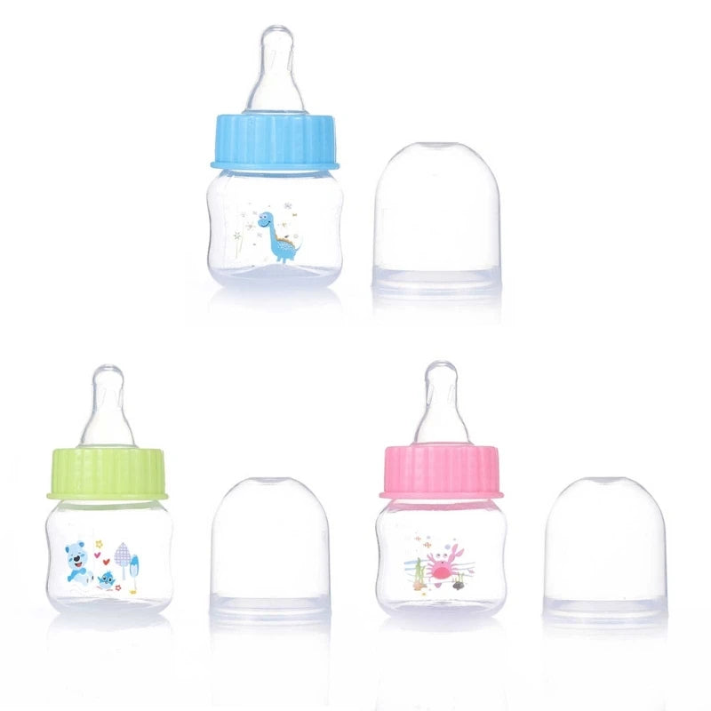 Infant Newborn Mini Size Wide Neck PP-Nursing Bottle Liquid Juice Feeding Food