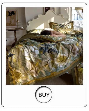 Luxury Three-line Embroidery Solid Color 1000TC Egyptian Cotton Bedding Set Duvet Cover Bed Sheet/Fitted Sheet Pillowcases 4Pcs