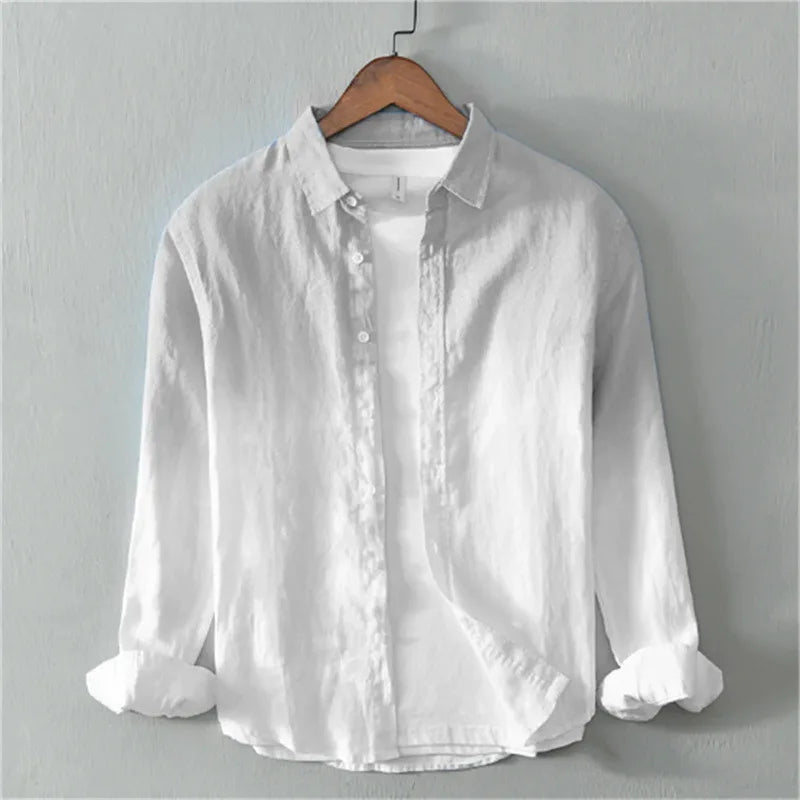 Spring and Autumn Casual Collar Shirt Long Sleeve 3D Printed Light Color XS-6XL