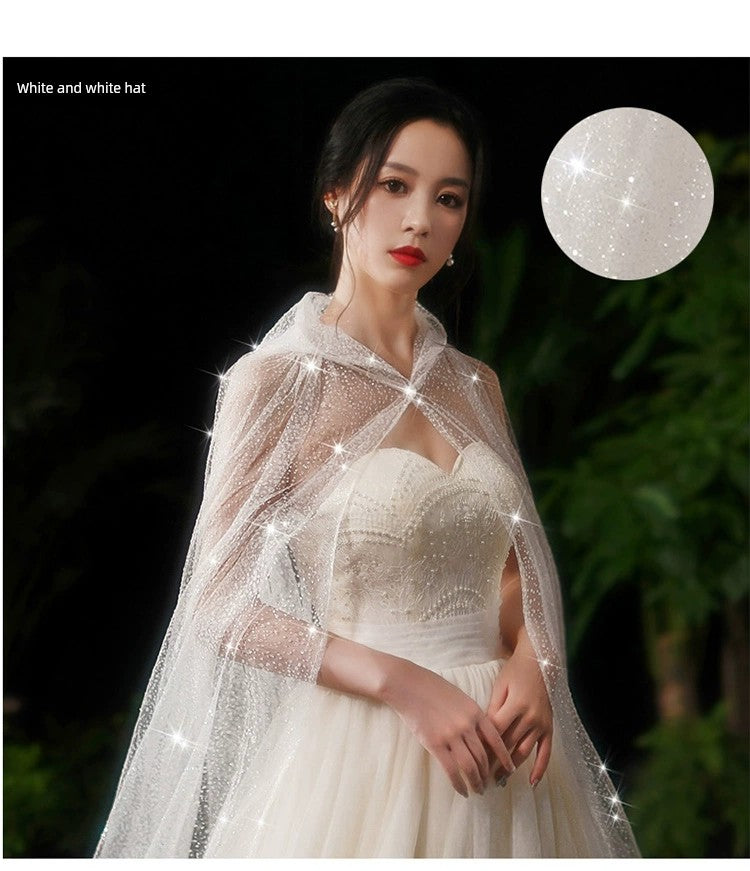 Bride Wedding Long Big Tailing Veil