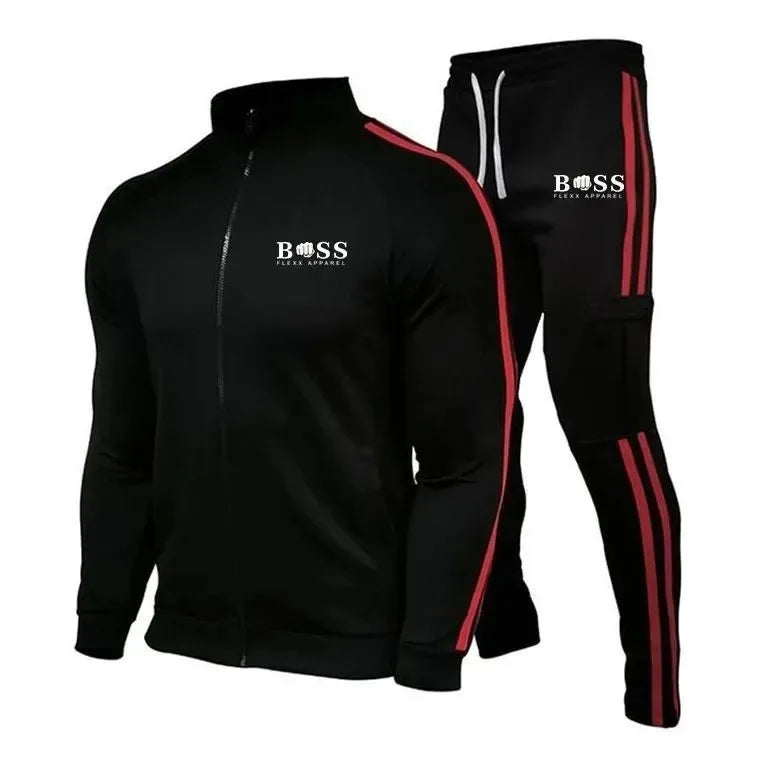 Men's Sport Casual Sweatshirt & Pant two-piece set