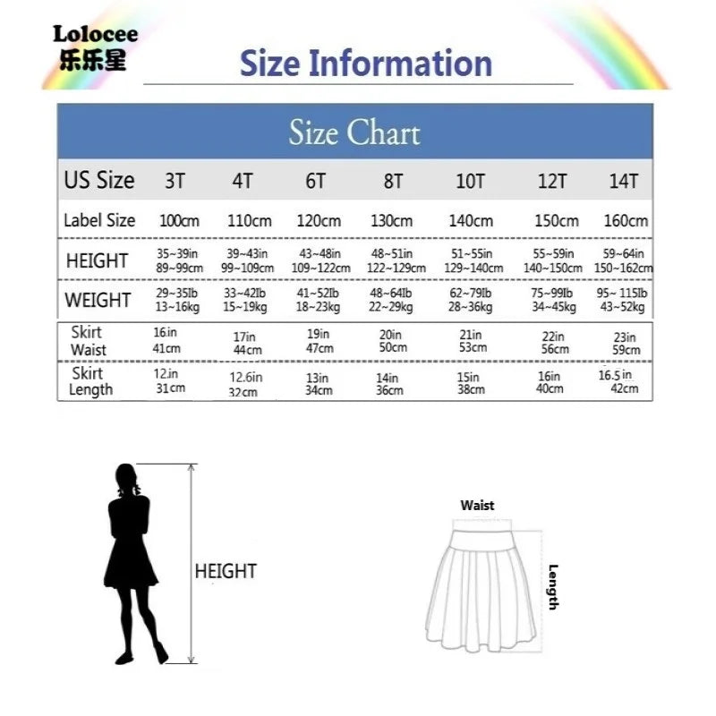 Girls Tutu Fluffy Princess Ballet Dance Tulle Mesh Skirt
