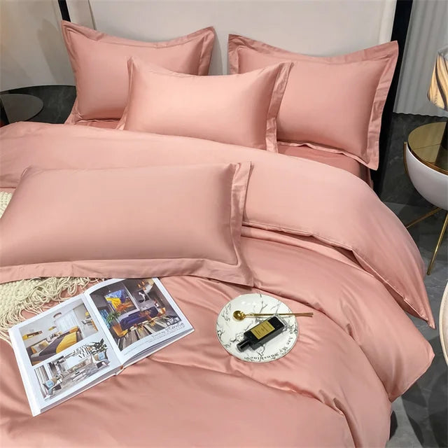 100% Egyptian Cotton 3pcs Luxury Duvet Bedding Set