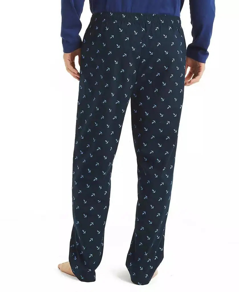 Nautica | Men's Crafted Printed Poplin Sleep Pant