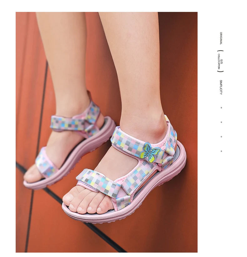 Summer Children Sandals Baby Girls Toddler Soft Non-Slip Shoes