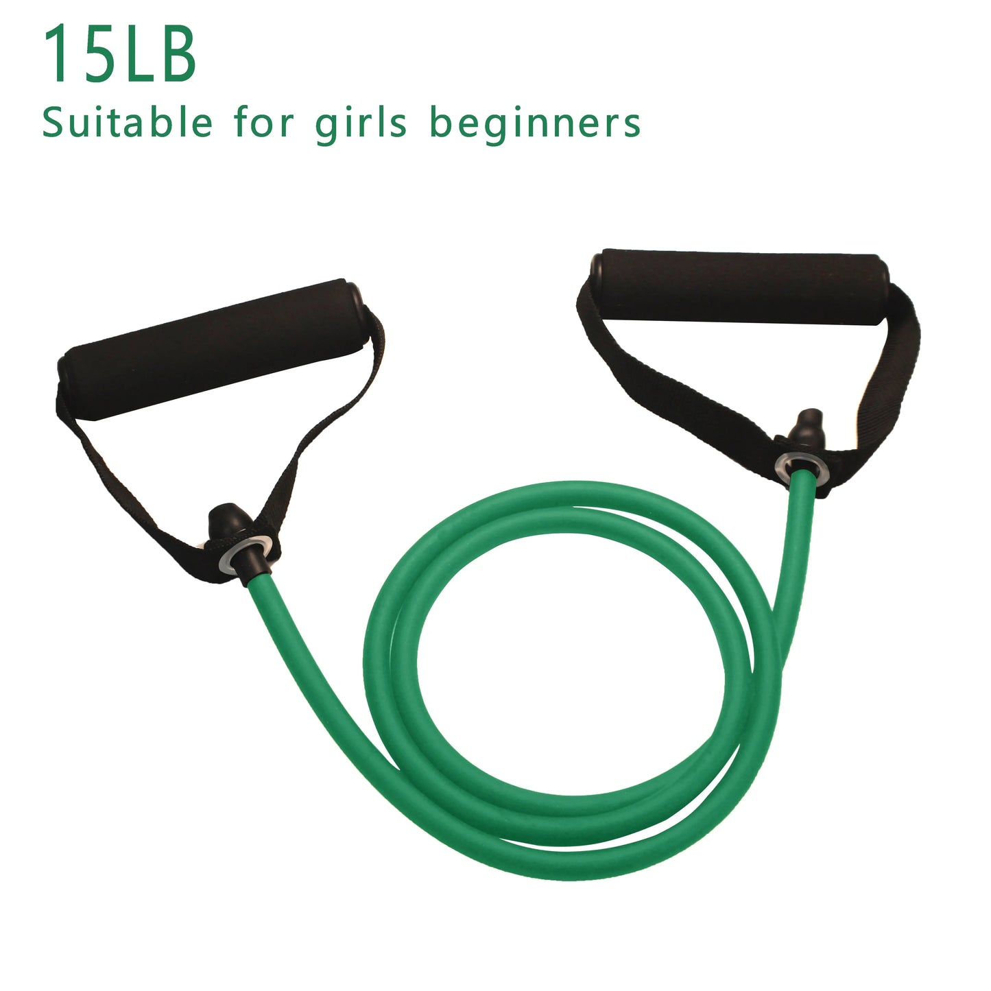 Resistance Exercise Bands With Handles For Men Women