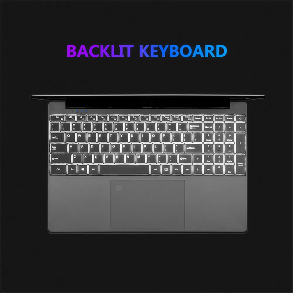 Notebook Windows 10 11 Ram 16GB Rom 256GB 512GB 1TB 2TB SSD Computer 2.4G/5.0G Wifi Bluetooth Intel N5095 Laptop