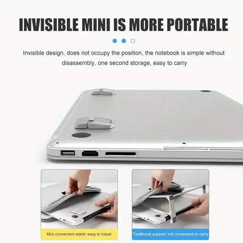 2pcs/Set Mini Laptop Stand for Computer Keyboard