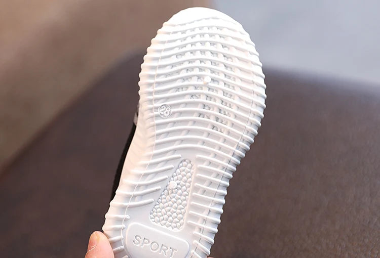 Toddler Boy or Girl Mesh Breathable Anti-Slip Walking Running Sneakers Shoes