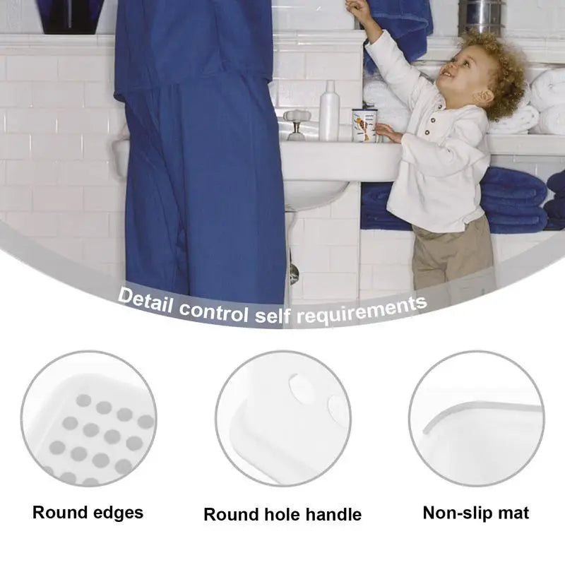 Toilet Squat Stool Non-slip Toilet Seat Stool Toilets Step Bathroom Potty Step Stool Home Adult Bathroom Accessories
