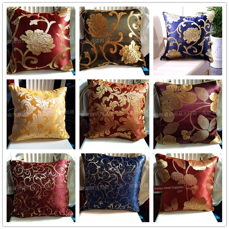 Luxury Hotel Room Removable and Washable Pillow Bed Cushion Cover & Bed Runners