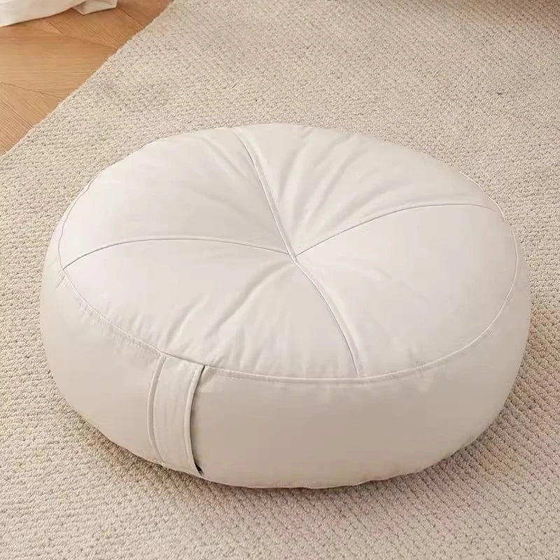 Pu Tuan cushion, tatami mat, bay window, balcony floor, thickened circular low stool, Japanese style seat cushion, sofa stool