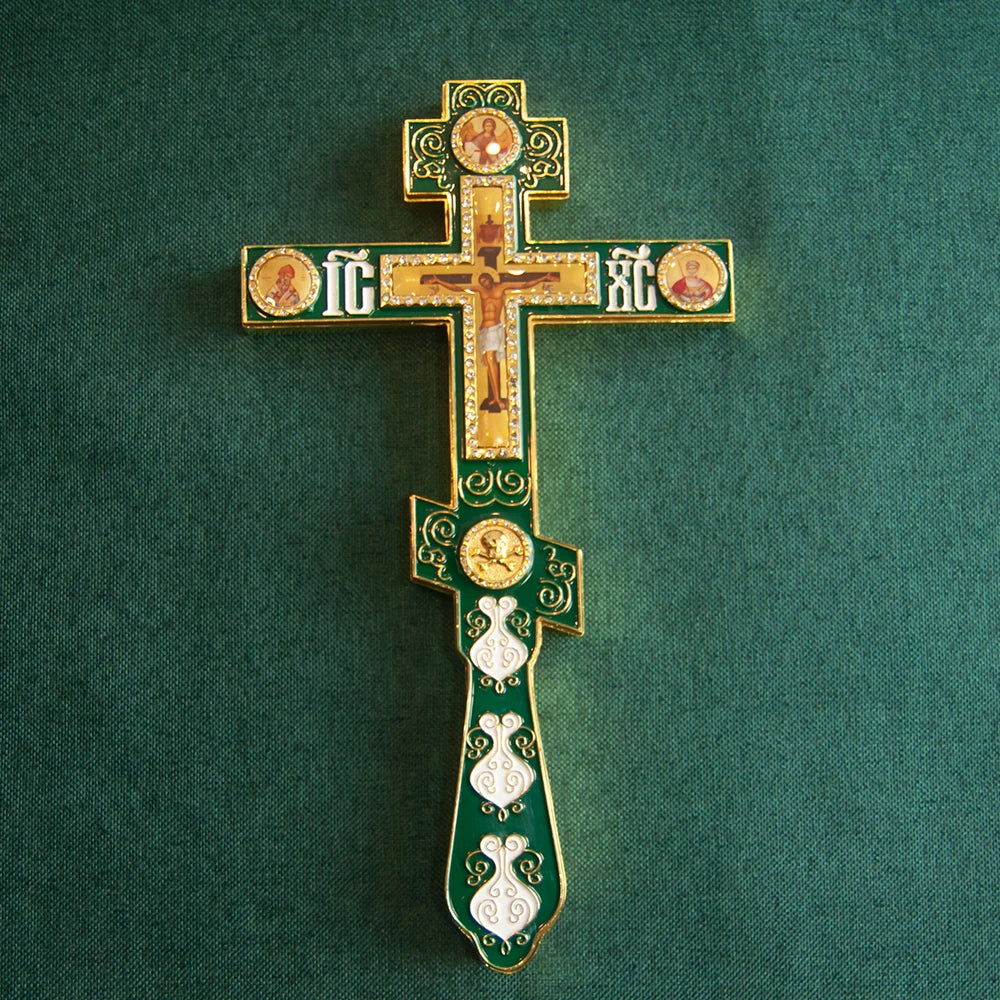 Gorgeous Blessing Cross for Church Decoration and Personal Use