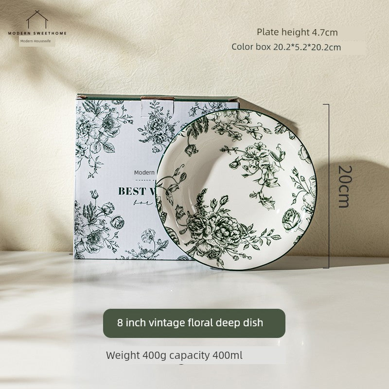 Modern Housewife Retro Ceramic Tableware