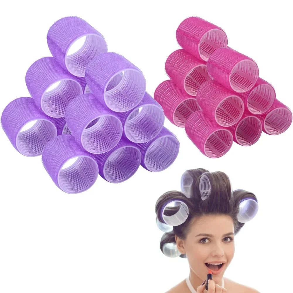 Magic Self Grip Hair Rollers 6Pcs
