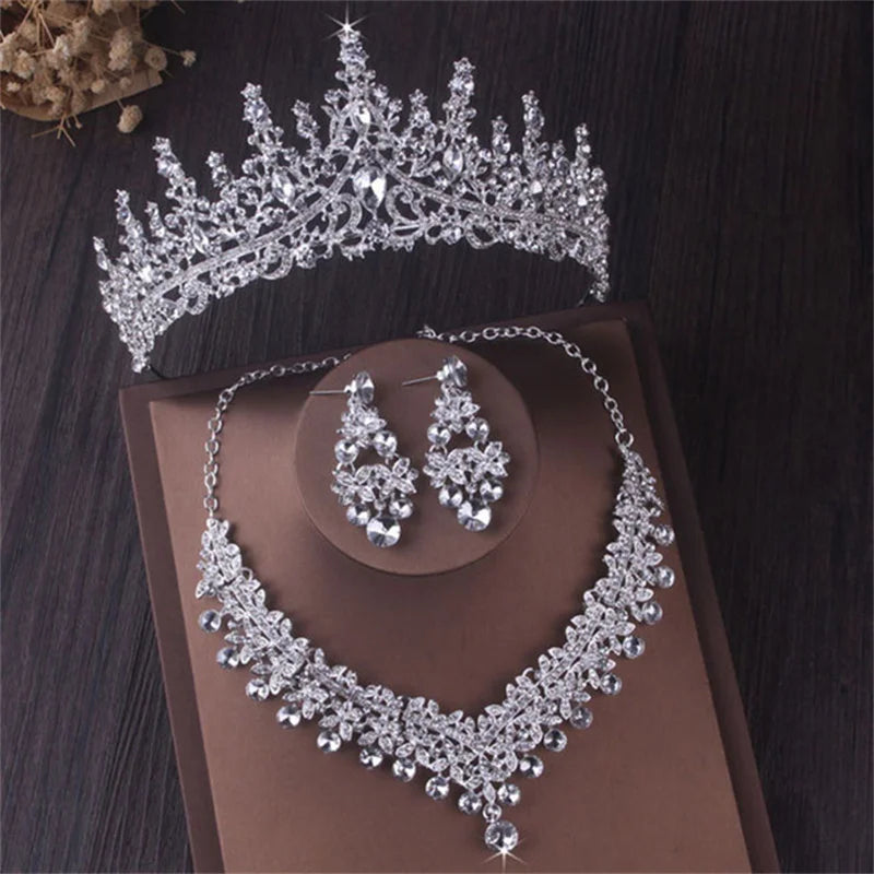 Bride Luxury Crown 3-piece Set Romantic