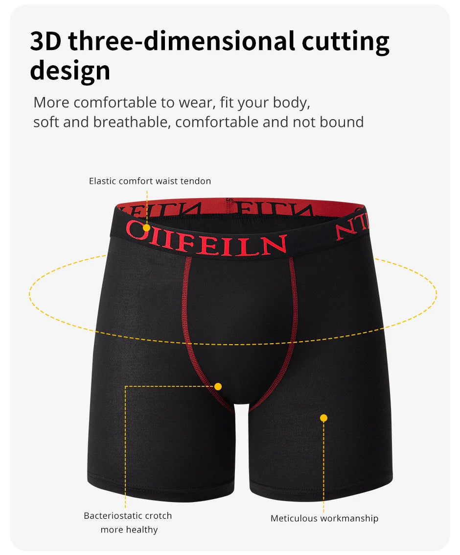 5/10 Pack Multi-size Men's Short Boxers Leisure Sports Elastic Waist