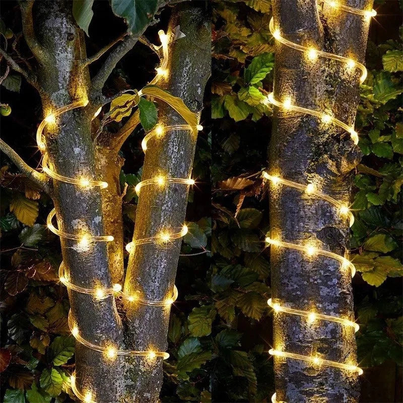 1pc Solar LED String Light illumination for outdoor