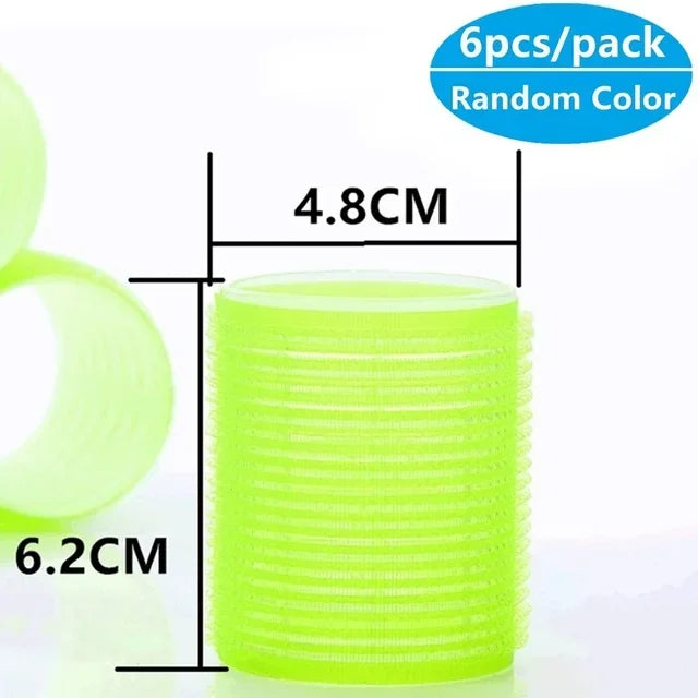 Magic Self Grip Hair Rollers 6Pcs