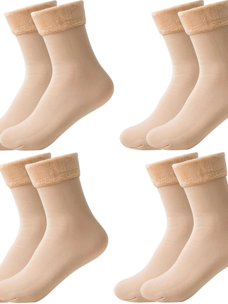 Women Winter Warm velvet Socks
