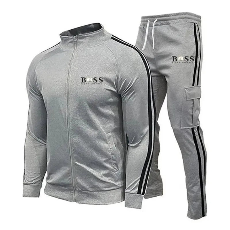 Men's Sport Casual Sweatshirt & Pant two-piece set