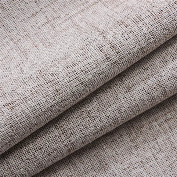 Linen 100% Blackout Curtains Water Proof Curtains for Living Room