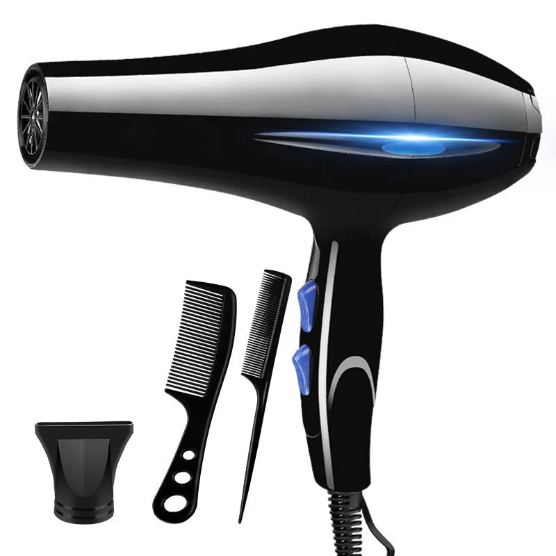 2200W Professional Powerful Hair Dryer Fast Heating Hot And Cold
