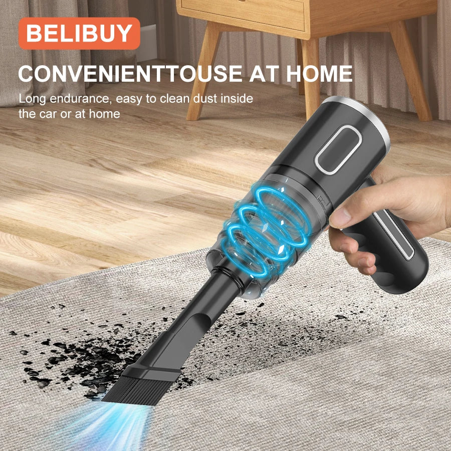 Car Home Mini Vacuum Cleaner Portable Powerful Wireless
