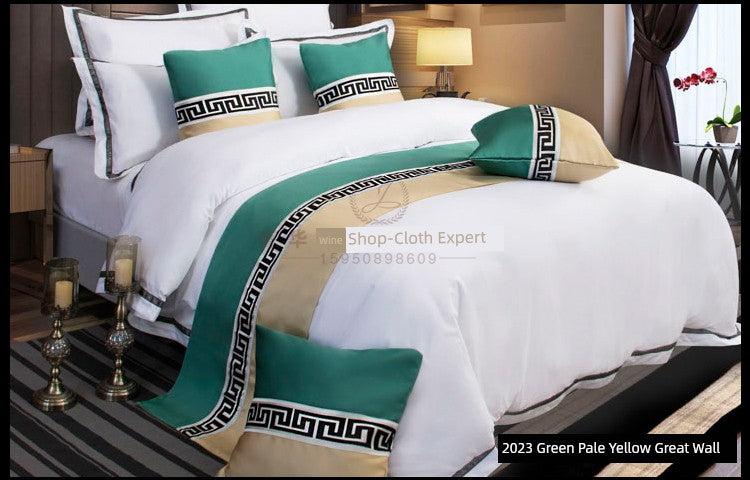 Luxury Hotel High End Bedding Spread Cover