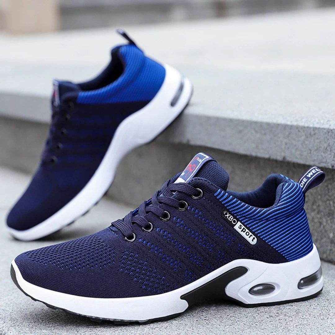 Men Running Shoes Breathable Lace-up