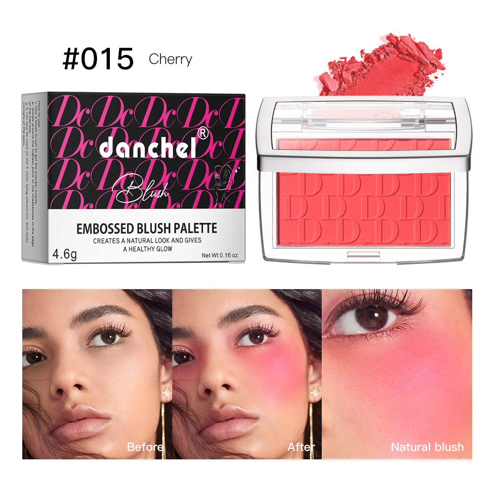Soft Blusher Matte Natural Cheek Brighten Face Makeup