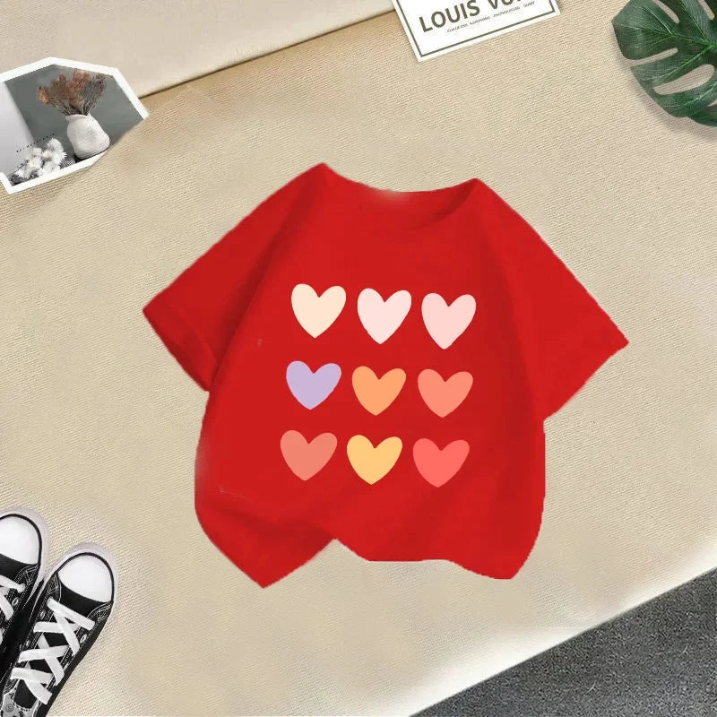 Summer Children's Clothing T-shirt Casual Short-sleeved