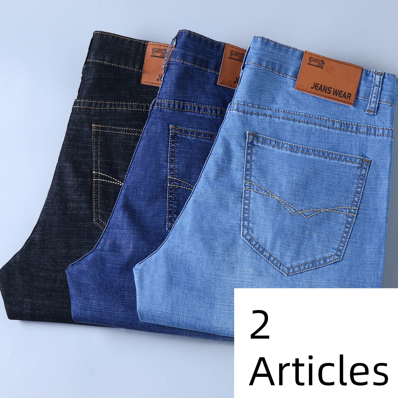 Trendy Summer Men Casual Slim Jeans