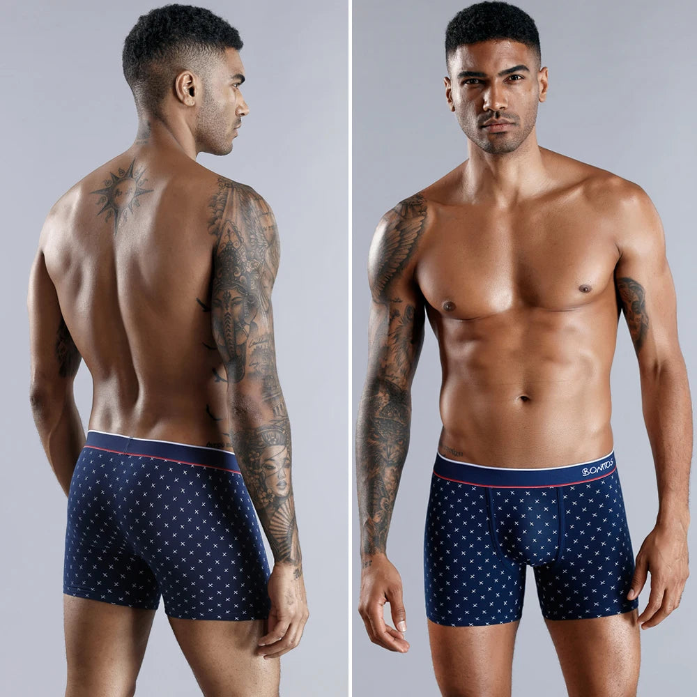 Cotton Print Men Short Boxers