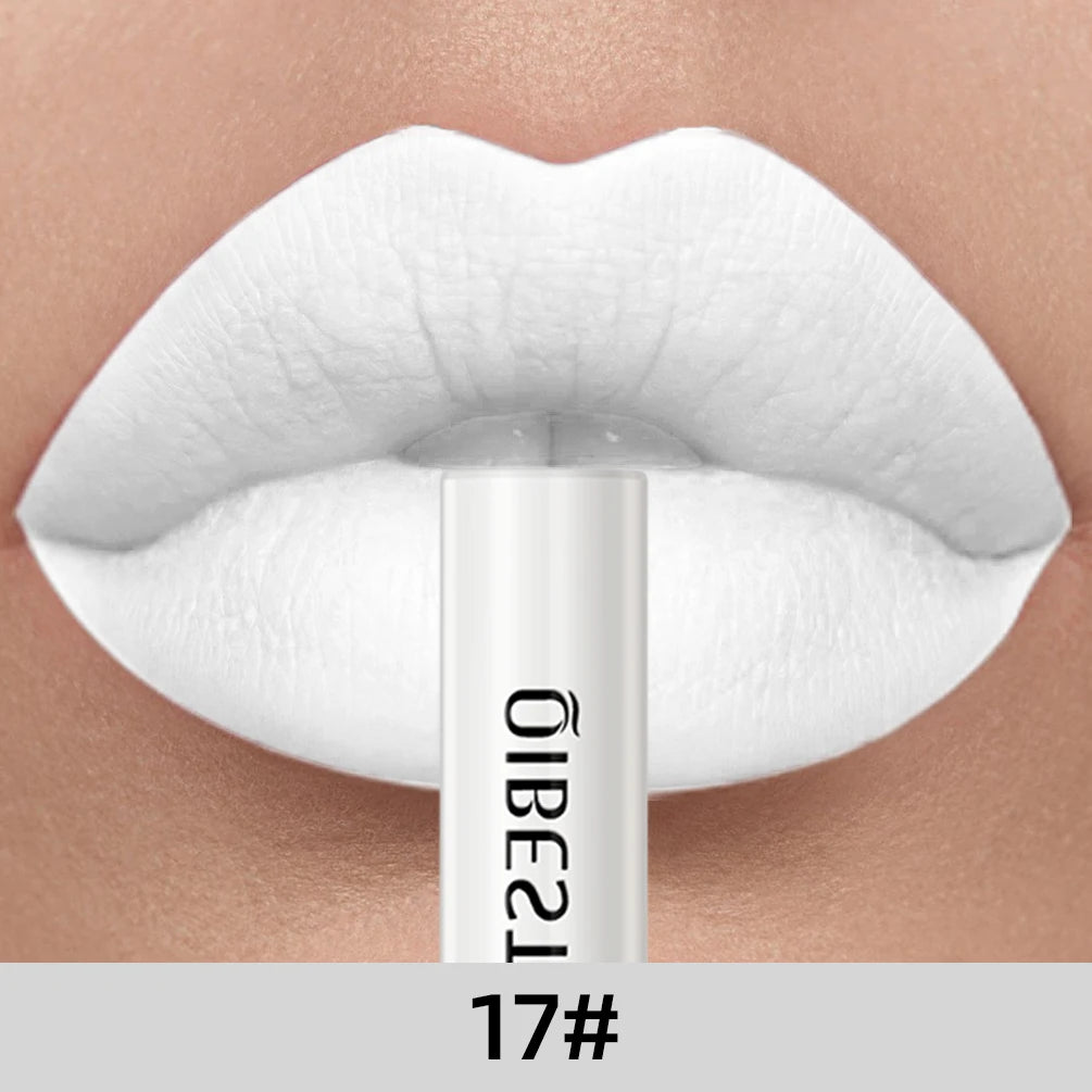 Matte Liquid Lipstick Waterproof Long Lasting Lip Gloss Velvet Mate Nude Red