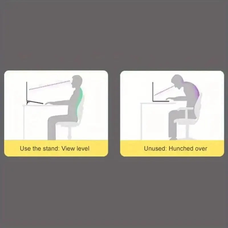 2pcs/Set Mini Laptop Stand for Computer Keyboard