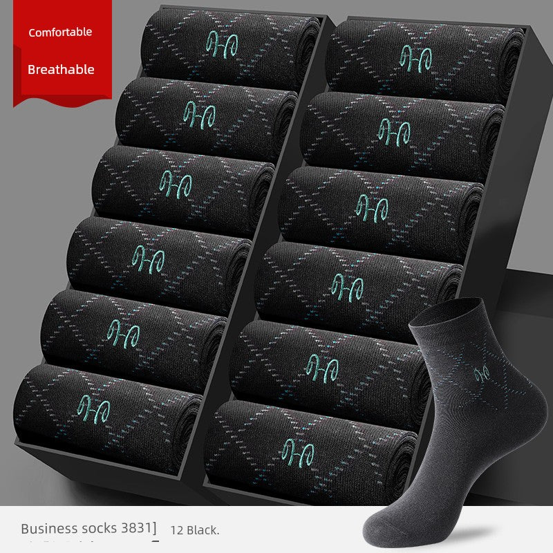 Pure Fresh Cotton Four Seasons Youth or Men's Socks