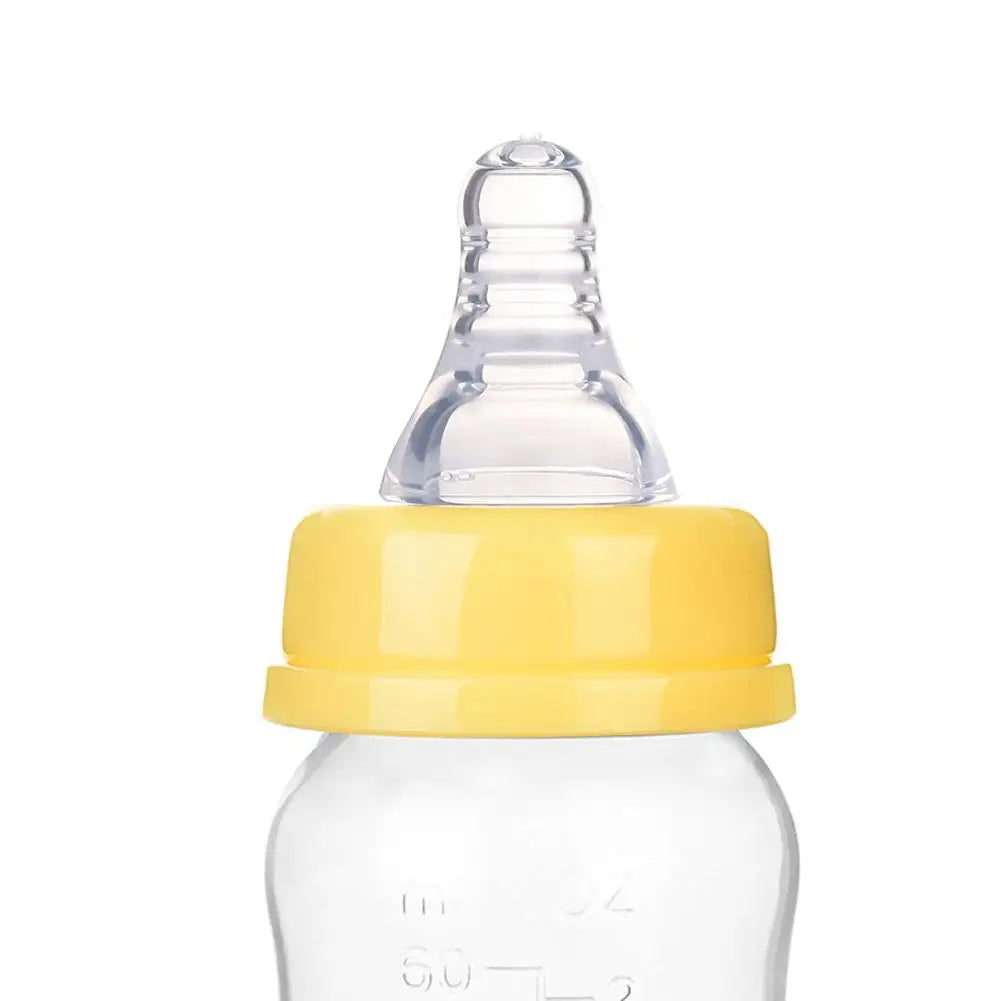 Mini Portable Feeding Baby Nursing Bottle BPA Free Safe Feeder Fruit Juice Milk Bottles 60ML