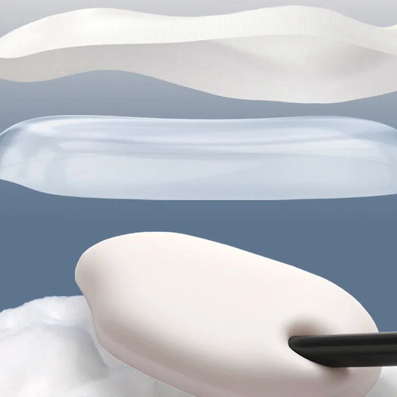 Gel Mouse Pad with Wrist Rest Silicone 3D Soft