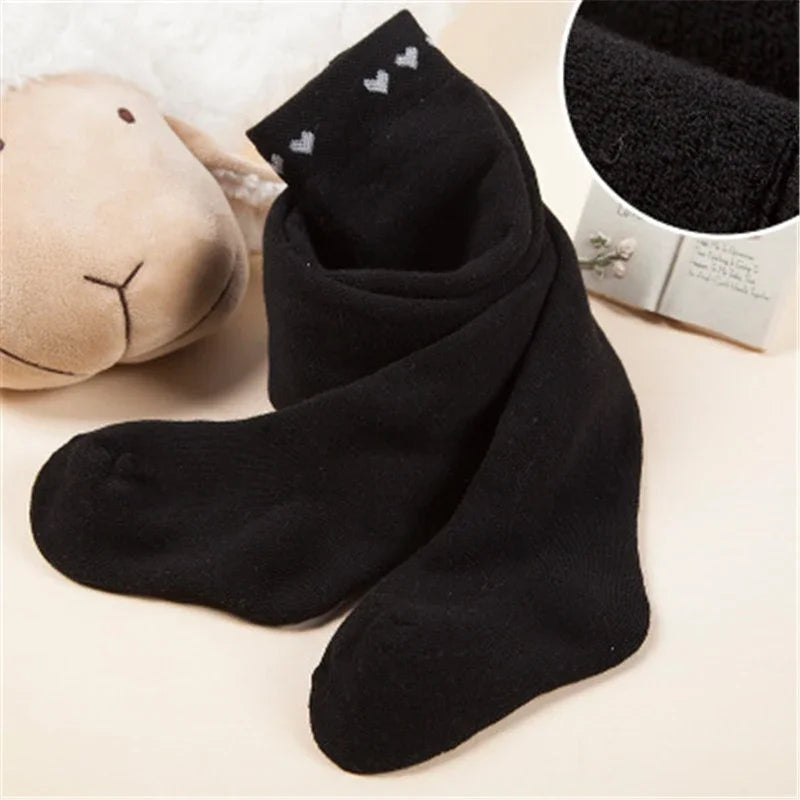 Soft Cotton Baby Girl Tights Thicken Children Pantyhose