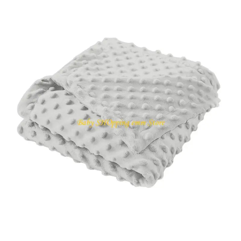Baby Blanket Dotted Pattern Double Sided for Toddlers & Infants