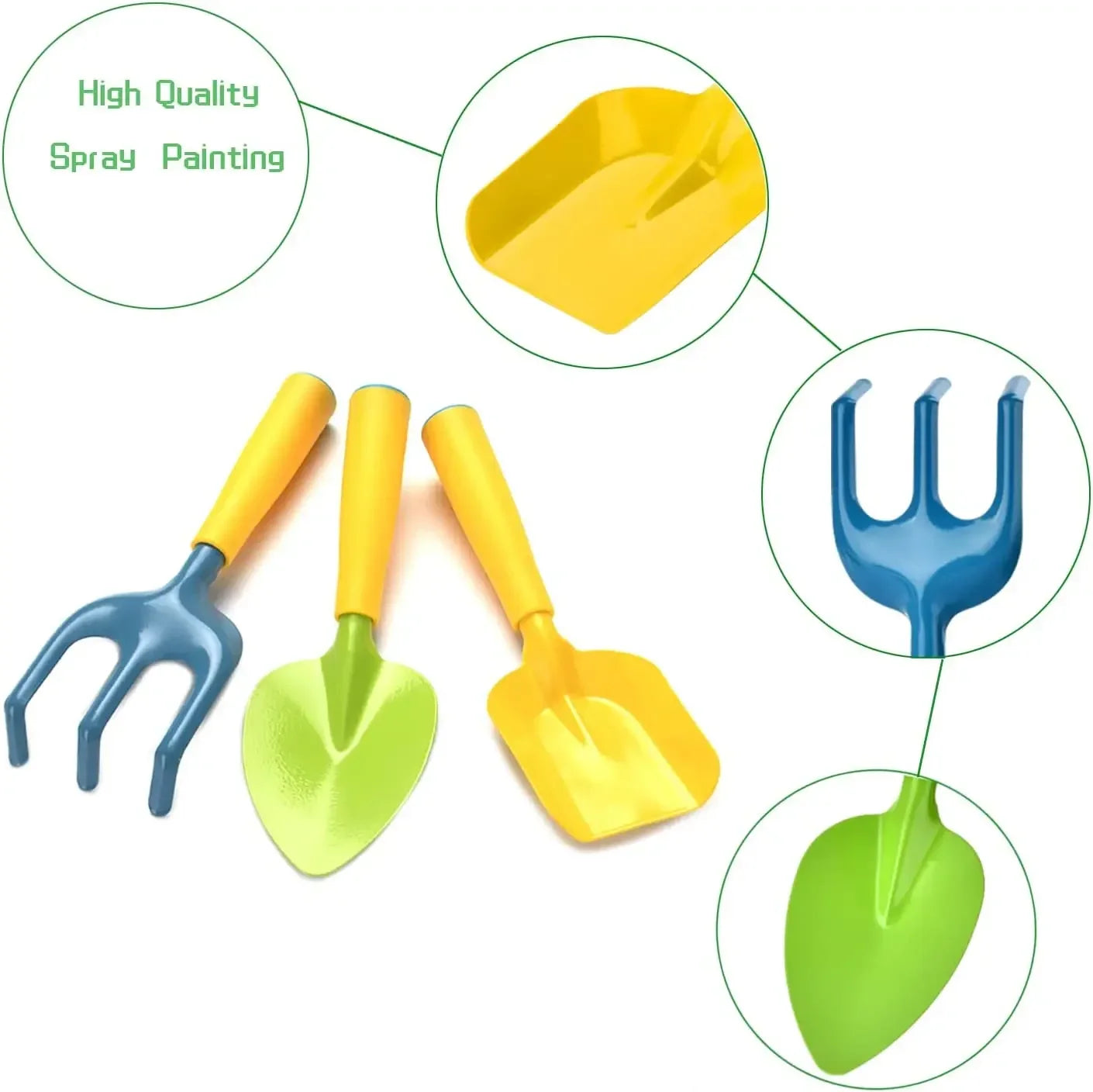Kids Candy Color Garden Tools