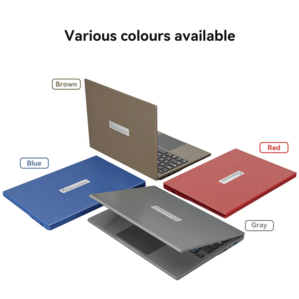 Adreamer Laptop 13.3 Inch Portable Laptops With Intel CPU 2.5K FHD IPS 8GB 1T SSD 2.5K FHD Display Notebook