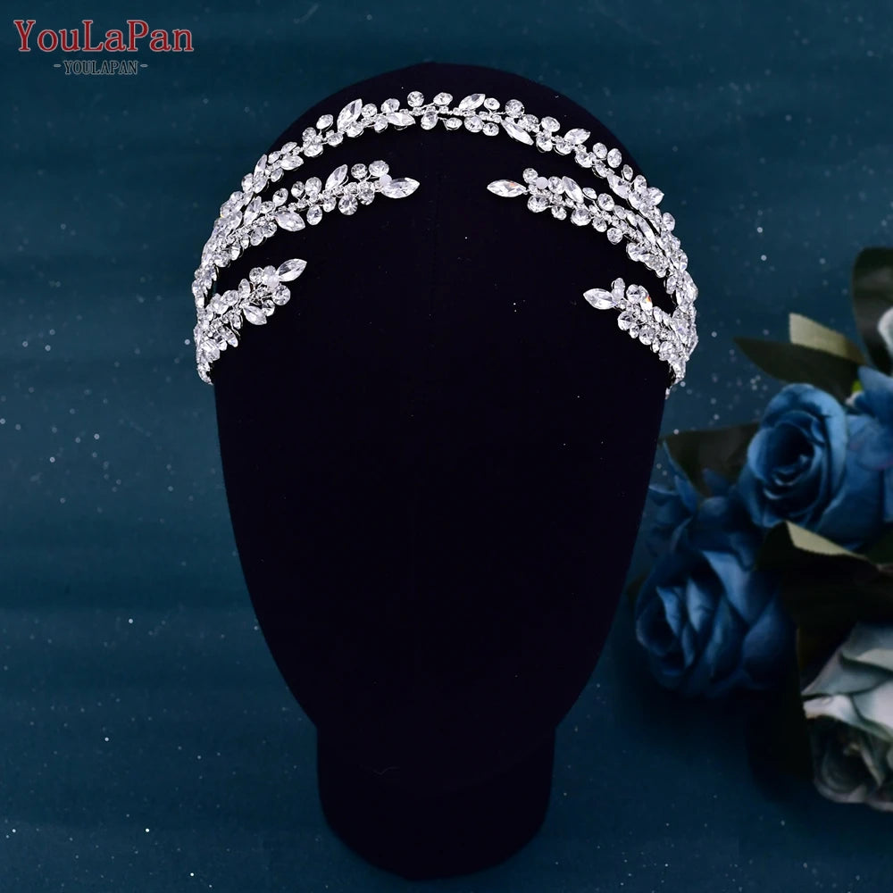 Rhinestone Tiara Bridal Wedding Pageant Headband Hair Accessories